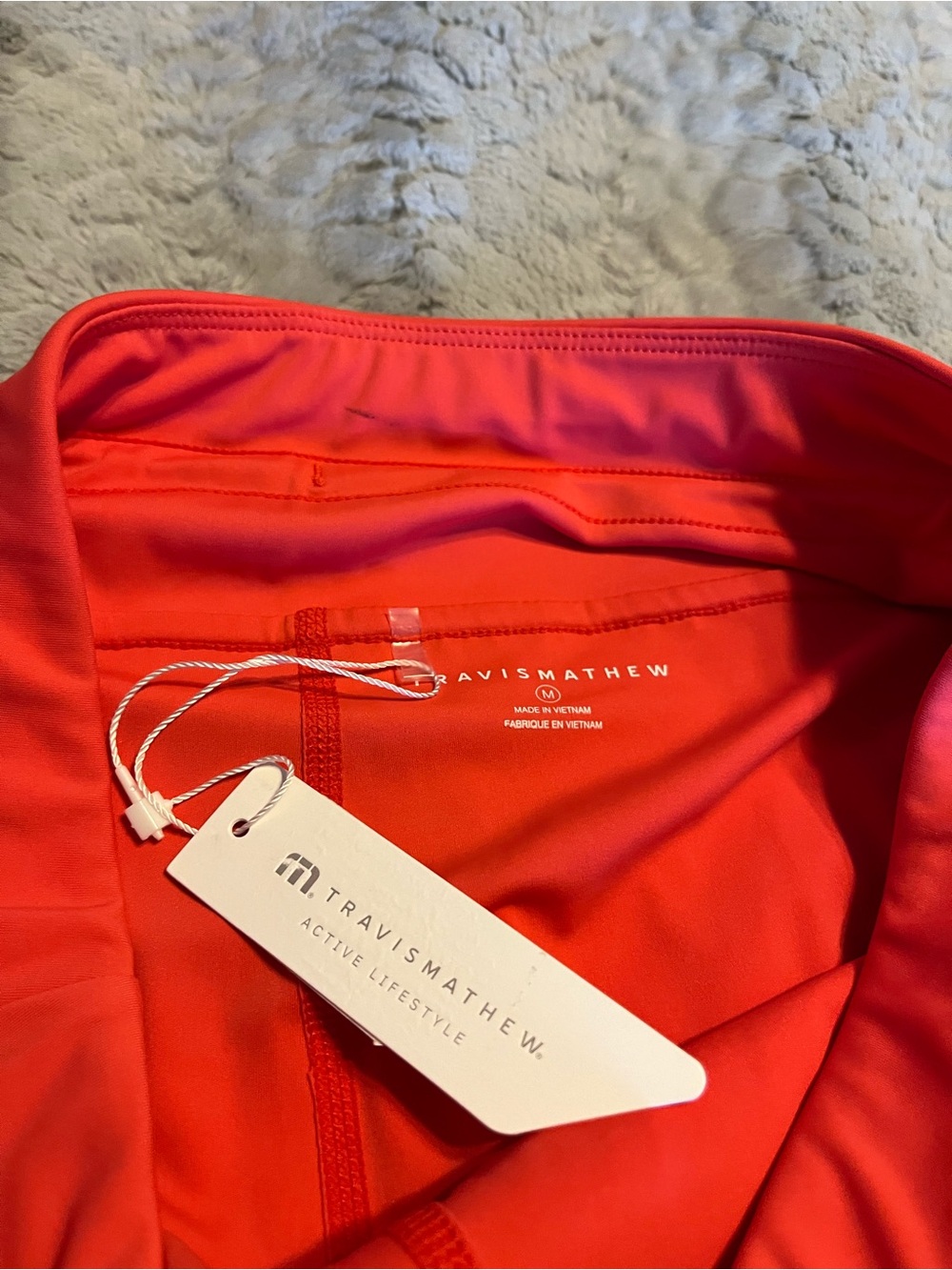Travis Mathew Coral Active Mini Skort with Drawcord - Picture 3 of 6